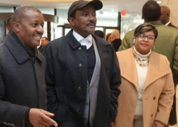 Kalonzo Musyoka Lands in London Ahead of Major Chatham House Address