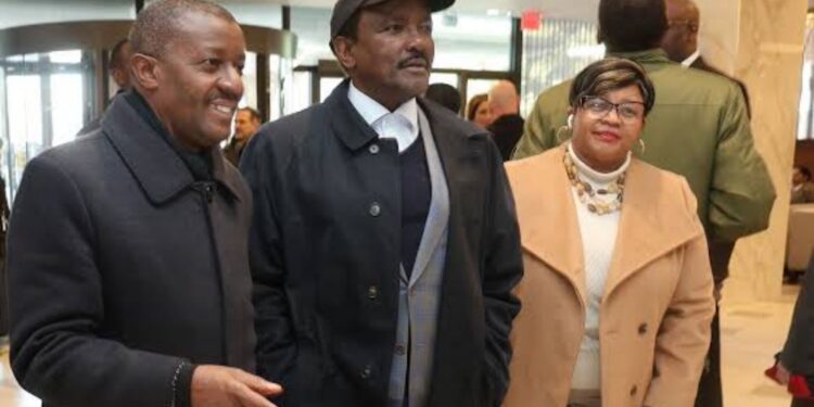 Kalonzo Musyoka Lands in London Ahead of Major Chatham House Address