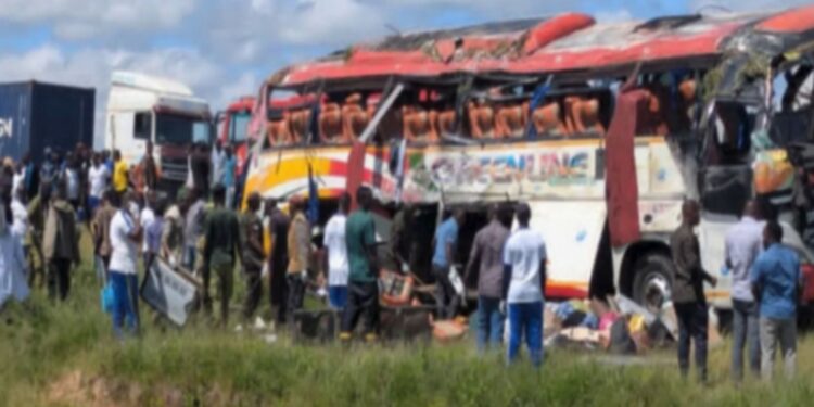 17 Seriously Injured as Bus Carrying Kisumu Mourners Crashes on Nakuru-Eldoret Highway